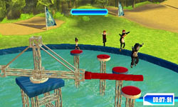 Avoiding a swinging boom in Wipeout 2