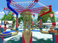 Multiplayer screen from Wipeout 2