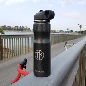 travel kuppe cycling water bottle