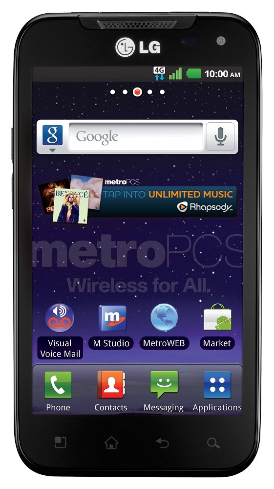 LG Connect 4G Prepaid Android Phone (MetroPCS) Cell