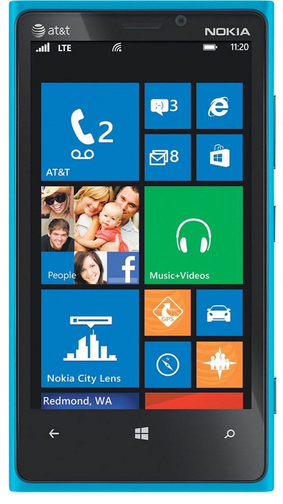 Nokia Lumia 920, Cyan 32GB (AT&T) Cell Phones & Accessories