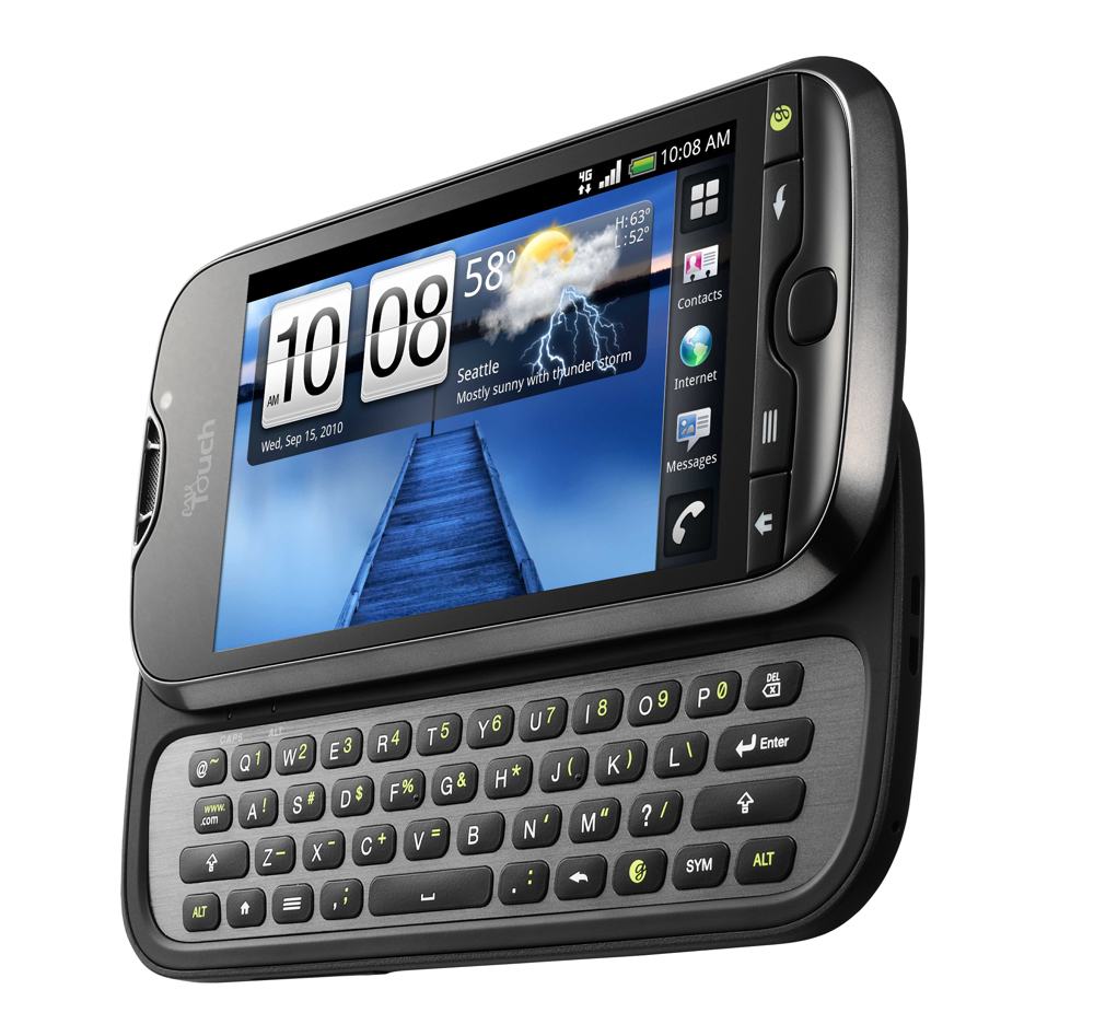 HTC MyTouch 4G Slider TMobile 4GB 5MP 3.7" SmartPhone Silver/Khaki NEW