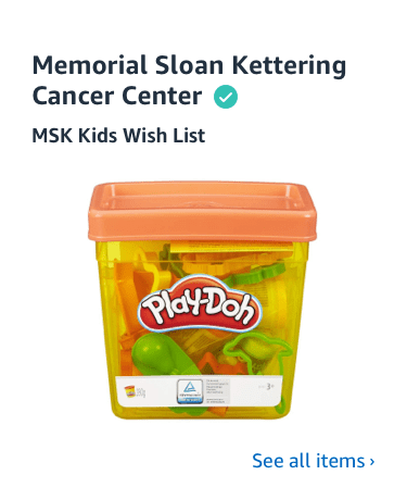 Shop Memorial Sloan Kettering Cancer Center Charity List