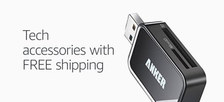 Tech accessories with free shipping