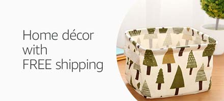 Home décor with free shipping