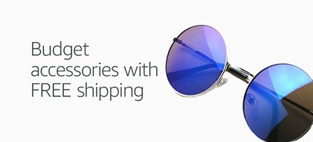 Accessories with FREE shipping