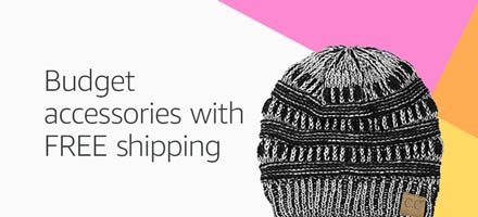 Budget accessories with FREE shipping