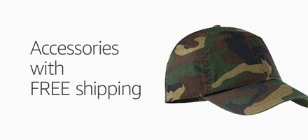 Accessories with FREE shipping
