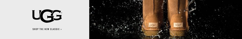 CoOp-Ugg-11-27-16 Ugg logo. Image of an Ugg classic 2 boot. Shop the new classic.