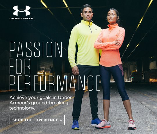 Hero 2 Under Armour. Passion for performance. Achieve your goals in Under Armours ground breaking technology. Shop the experience.