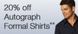 View 20% off Autograph Formal Shirts**