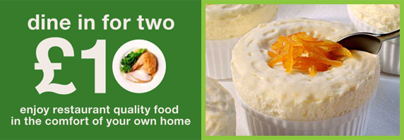 Dine in for two £10