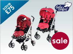 save £75 on selected strollers