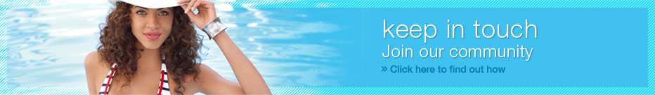 Keep in touch - join our community