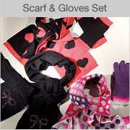 View Scarf & Gloves Set