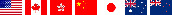 International flags