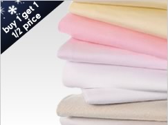 buy 1 get 1 half price on selected sheets