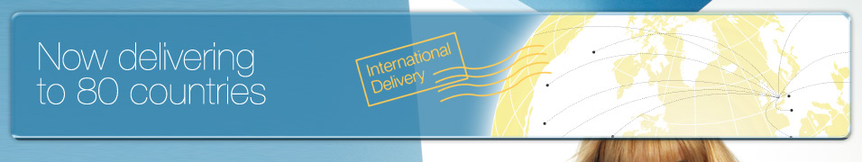 Enjoy reduced international delivery costs until Christmas!