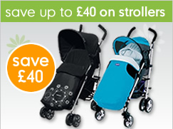 Save up to £40 on selected strollers
