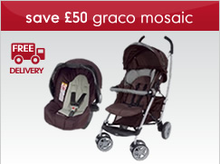 Save £50 Graco Mosaic travel system  