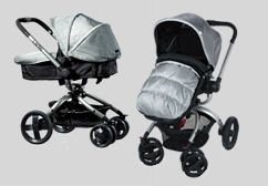 2-in-1 prams