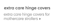 Extra care hinge covers