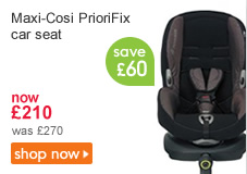 Maxi Cosi Priorifix Isofix Car Seat - save £60 - was £270 now £210