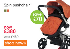 Spin pushchair - save £70 - was £450 now £380