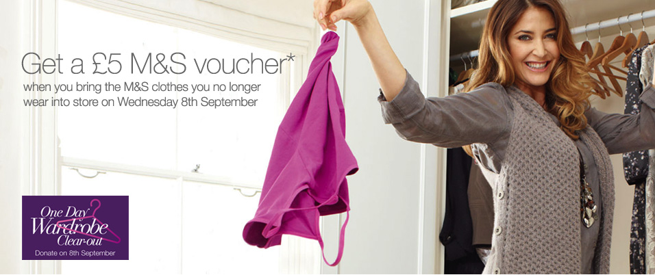 Get a &pound;5 M&S voucher