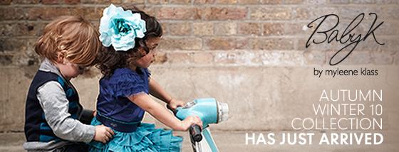 Baby K by Myleene Klass - Autumn Winter 10 Collection has arrived