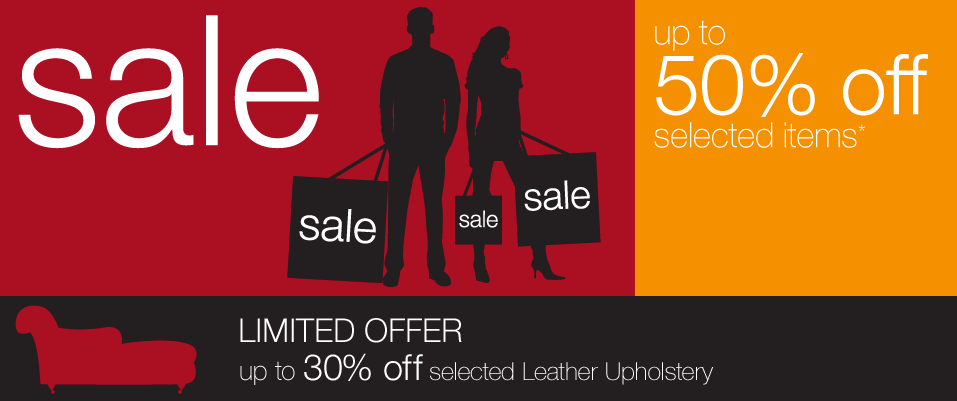 sale - up to 50% off selected items*