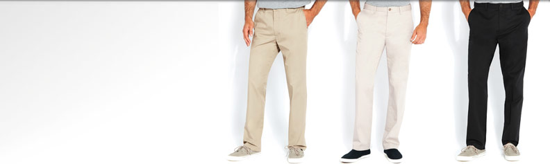 3 men modelling personalised fit denim jeans