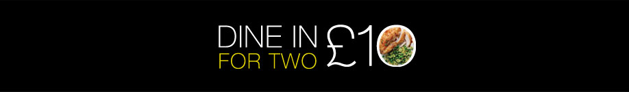 Dine In For Two £10