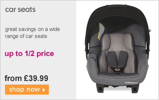 Car Seats - save up to 1/2 price