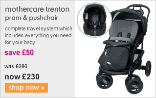 Mothercare Trenton Pram & Pushchair Travel System - save £50