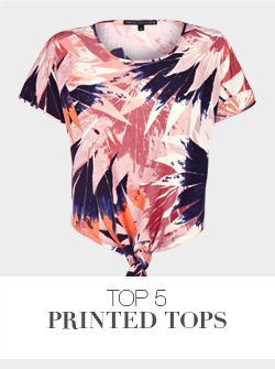 Top 5 Printed Tops