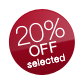 20% Off selected