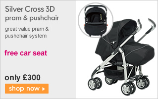 Silver Cross pram & pushchair - free car seat