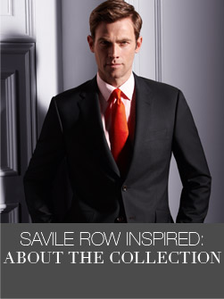 Savile Row Inspired:
About the Collection