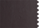Plain Leather, chocolate*. 100% leather. Easycare finish.