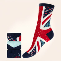 Women's - Socks & Tights - 3 Pairs of Assorted Design Socks