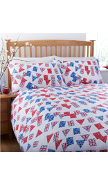 Heritage Bunting Print Bedset
