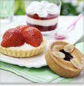 British treats, tarts & desserts