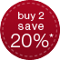 Buy 2 Save 20%