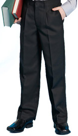 Boys' Supercrease&trade; Pleat Front Trousers