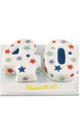 Stars Number Cake (Double Number)