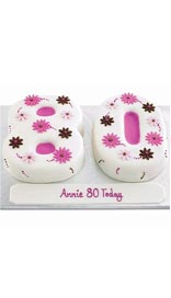 Flower Number Cake (Double Number)