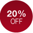 20% off