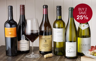 Buy 2 Beer, Champagne or Wine Cases Save 25%