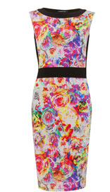 Twiggy for M&S Woman Floral Block Dress £45